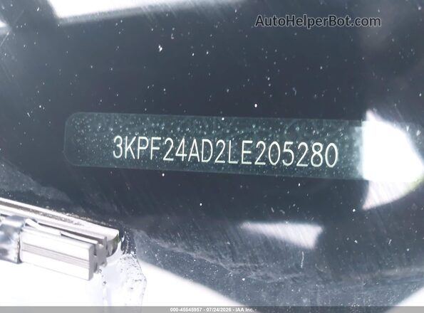 3KPF24AD2LE205280 2020 KIA FORTE Gray Engine compartment view