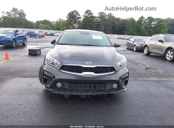 3KPF24AD2LE205280 2020 KIA FORTE Gray Rear interior view