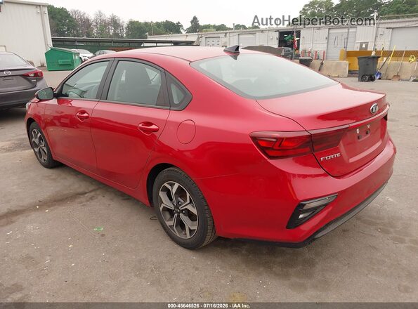 3KPF24AD2LE245231 2020 KIA FORTE Red Rear left