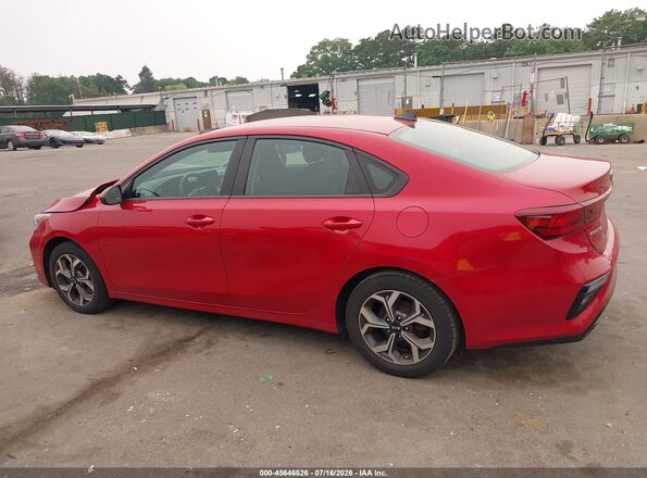 3KPF24AD2LE245231 2020 KIA FORTE Red 360 interior view