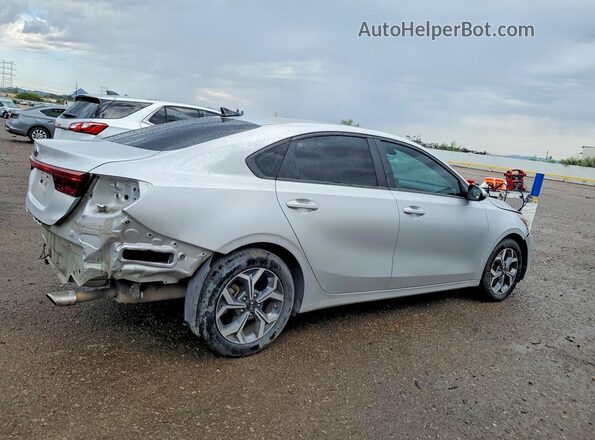 3KPF24AD2ME283821 2021 KIA FORTE Silver Задня права чверть