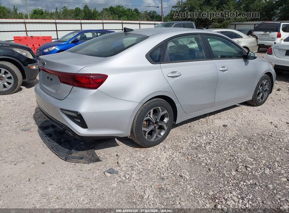 3KPF24AD2ME295001 2021 KIA FORTE Silver Задня права чверть