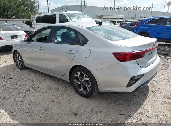 3KPF24AD2ME295001 2021 KIA FORTE Silver Задня ліва чверть