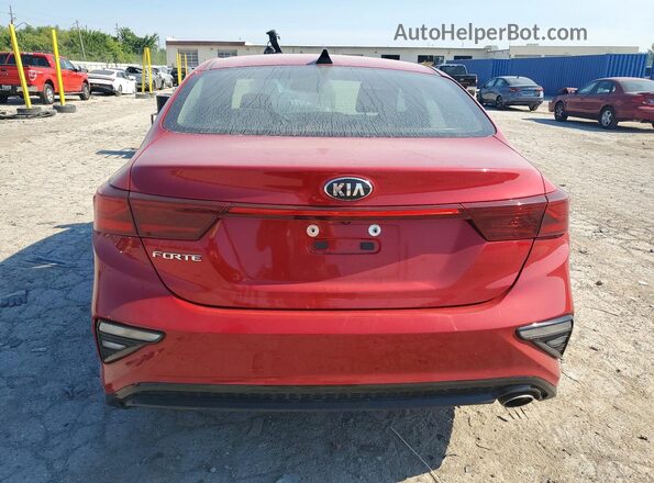 3KPF24AD2ME352894 2021 KIA FORTE Red Հետևի տեսք