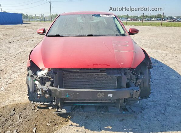 3KPF24AD2ME352894 2021 KIA FORTE Red Դիմացի տեսք