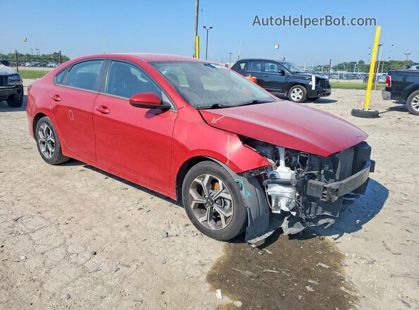 3KPF24AD2ME352894 2021 KIA FORTE Red Առջևի աջ