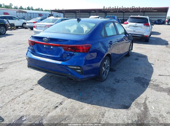 3KPF24AD2ME394577 2021 KIA FORTE Blue Հետևի աջ