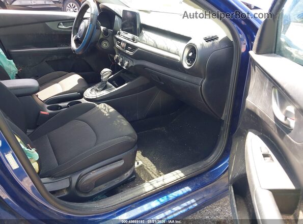 3KPF24AD2ME394577 2021 KIA FORTE Blue Սալոնի դիմացի տեսք