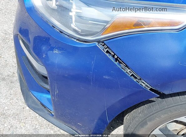 3KPF24AD2ME394577 2021 KIA FORTE Blue Դիմացի տեսք