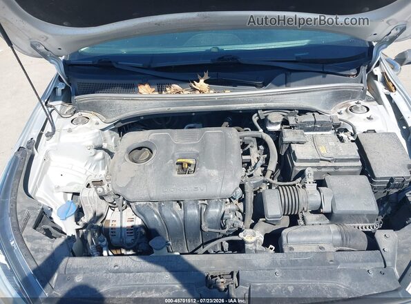 3KPF24AD2ME414763 2021 KIA FORTE Silver Widok z tyłu