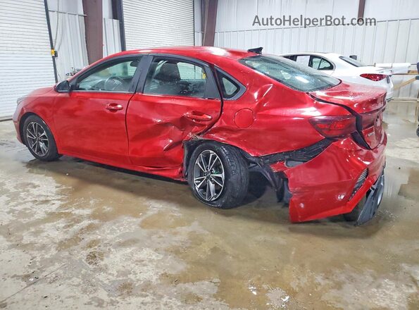 3KPF24AD2NE417888 2022 KIA FORTE Красный Задняя левая четверть