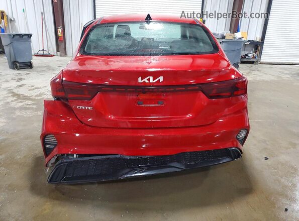3KPF24AD2NE417888 2022 KIA FORTE Красный Вид сзади