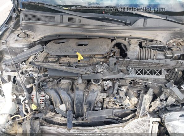 3KPF24AD2NE431404 2022 KIA FORTE Gray Rear view