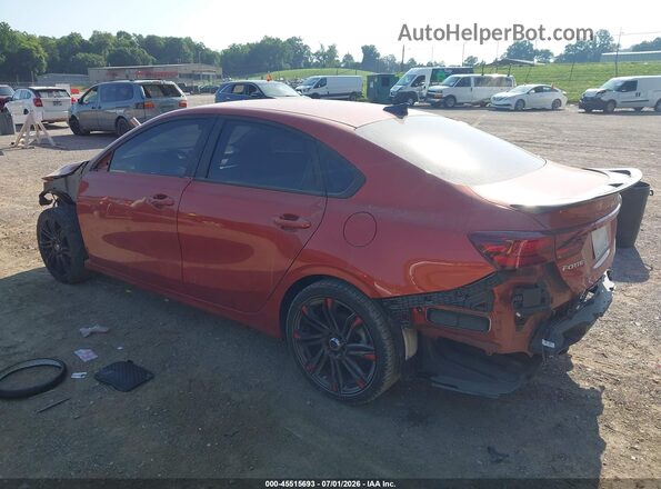 3KPF24AD2NE467447 2022 KIA FORTE Orange Հետևի ձախ