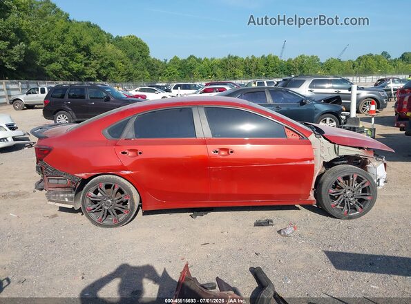 3KPF24AD2NE467447 2022 KIA FORTE Orange Սալոնի 360 աստիճան տեսք