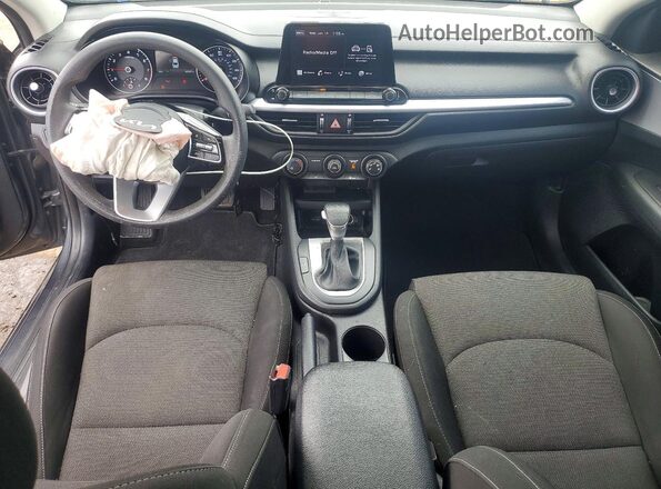 3KPF24AD2NE471904 2022 KIA FORTE Gray Dashboard view