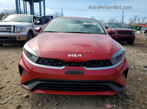 3KPF24AD2PE509876 2023 KIA FORTE Red წინა ხედი