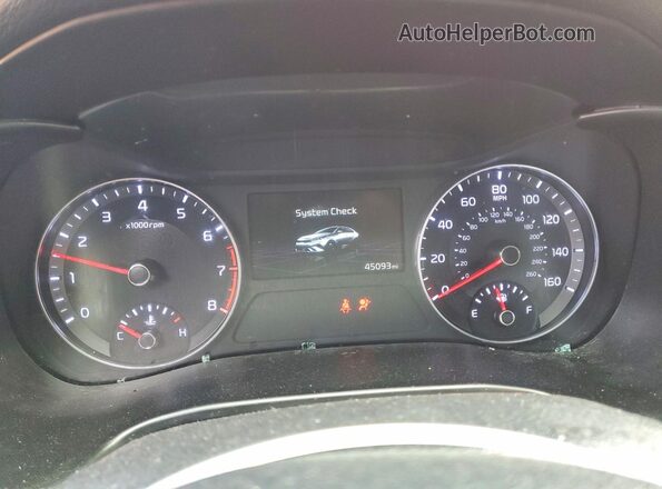 3KPF24AD2PE509876 2023 KIA FORTE Red ხელსაწყოთა პანელის ხედი