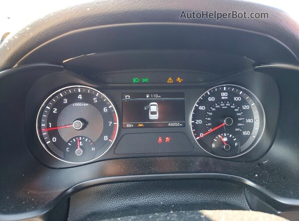 3KPF24AD2PE511059 2023 KIA FORTE Red ხელსაწყოთა პანელის ხედი