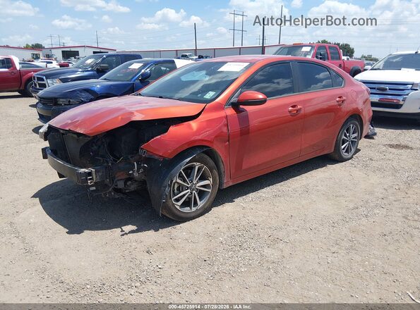 3KPF24AD2PE514608 2023 KIA FORTE Orange წინა მარცხენა ხედი სამი მეოთხედიდან