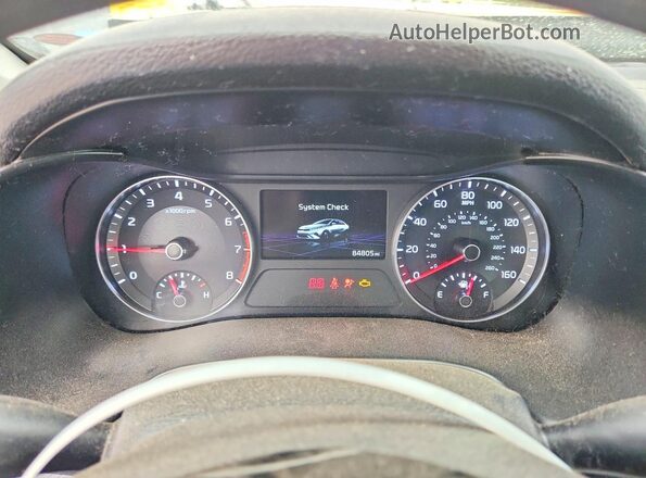 3KPF24AD2PE545034 2023 KIA FORTE Silver Вид щитка приладів