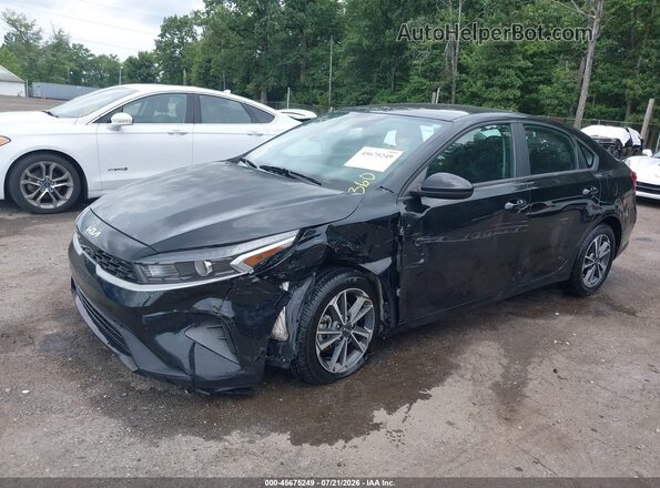 3KPF24AD2PE559967 2023 KIA FORTE Black წინა მარცხენა ხედი სამი მეოთხედიდან