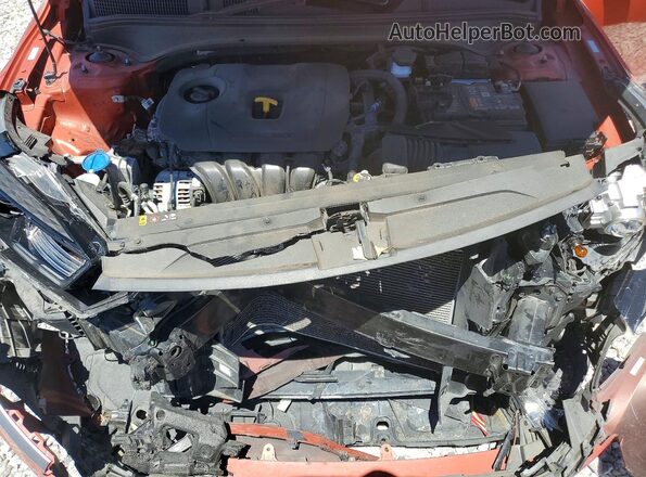 3KPF24AD2PE569902 2023 KIA FORTE Оранжевый Вид задней части салона