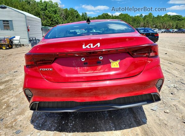 3KPF24AD2PE658739 2023 KIA FORTE Red Вид ззаду
