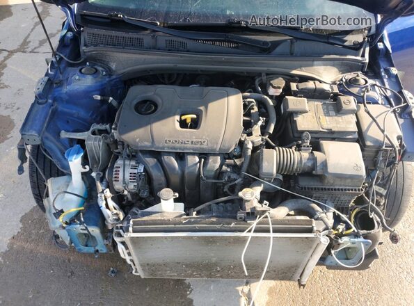 3KPF24AD2RE725620 2024 KIA FORTE Синий Вид задней части салона