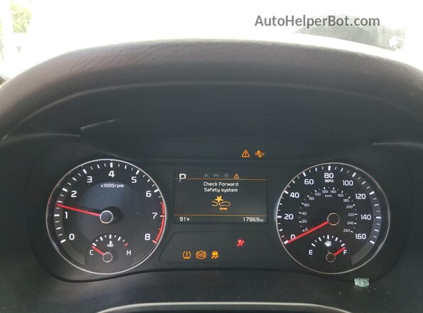 3KPF24AD2RE732986 2024 KIA FORTE White Սարքավորումների վահանակի տեսք
