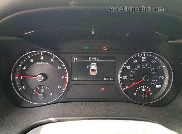 3KPF24AD2RE744071 2024 KIA FORTE Blue Սարքավորումների վահանակի տեսք