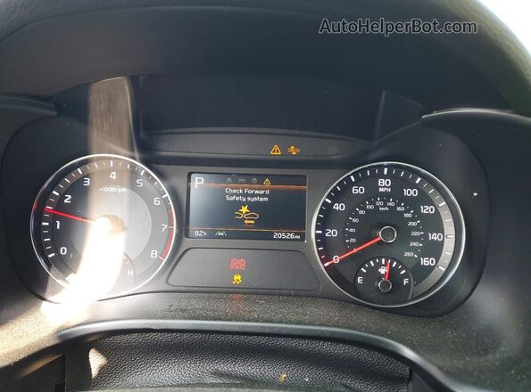 3KPF24AD2RE773795 2024 KIA FORTE Gray Instrument cluster view
