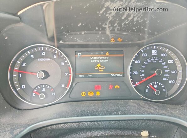 3KPF24AD2RE790998 2024 KIA FORTE Red Սարքավորումների վահանակի տեսք