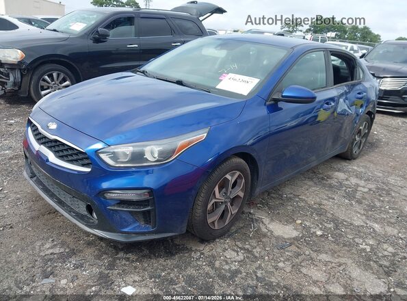 3KPF24AD3KE026888 2019 KIA FORTE Black Przód lewy