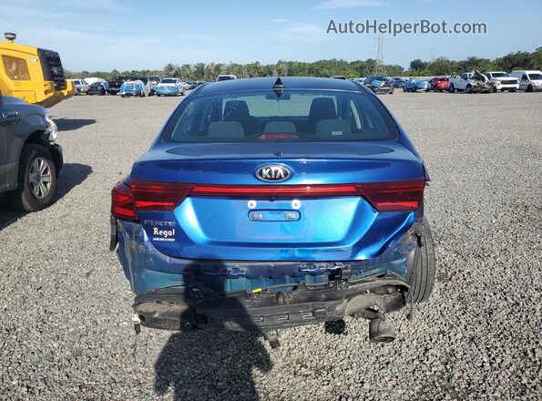 3KPF24AD3KE032481 2019 KIA FORTE Blue Հետևի տեսք