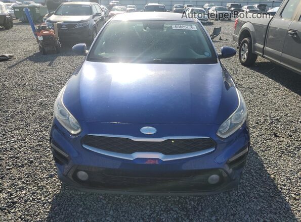 3KPF24AD3KE032481 2019 KIA FORTE Blue Դիմացի տեսք