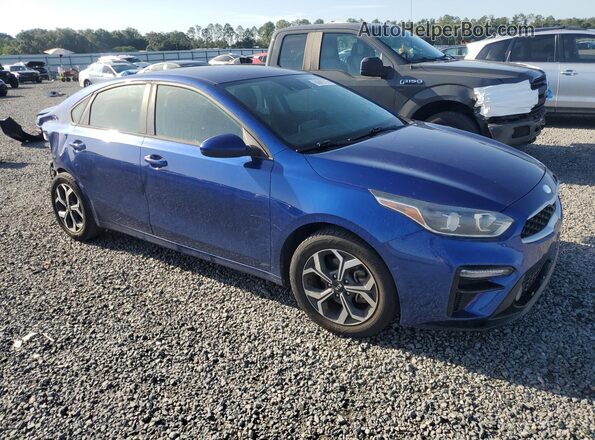 3KPF24AD3KE032481 2019 KIA FORTE Blue Առջևի աջ