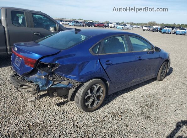 3KPF24AD3KE032481 2019 KIA FORTE Blue Հետևի աջ