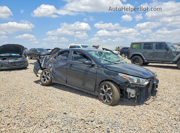 3KPF24AD3KE036126 2019 KIA FORTE Black Delantero derecho