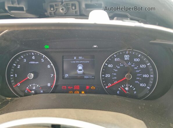 3KPF24AD3KE036126 2019 KIA FORTE Black Vista del cuadro de instrumentos