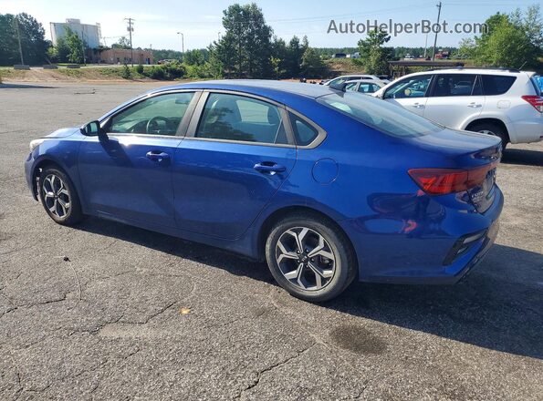 3KPF24AD3KE048440 2019 KIA FORTE Синий Задняя левая четверть