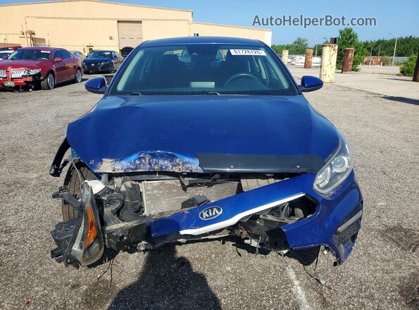 3KPF24AD3KE048440 2019 KIA FORTE Синий Вид спереди