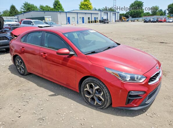 3KPF24AD3KE060510 2019 KIA FORTE Red Передня права чверть