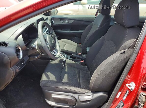 3KPF24AD3KE060510 2019 KIA FORTE Red Вид салону спереду