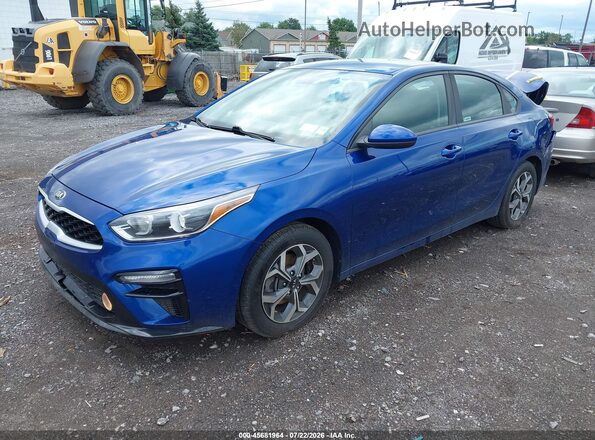 3KPF24AD3KE073788 2019 KIA FORTE Blue Front left