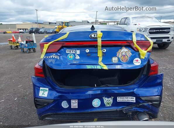 3KPF24AD3KE073788 2019 KIA FORTE Blue 