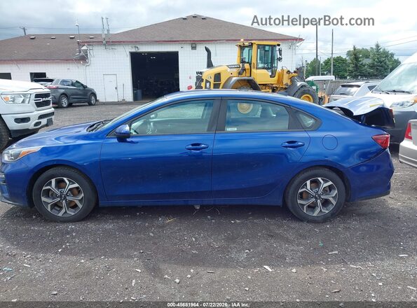 3KPF24AD3KE073788 2019 KIA FORTE Blue 360 interior view