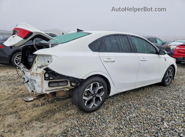 3KPF24AD3KE078649 2019 KIA FORTE White Trasero derecho