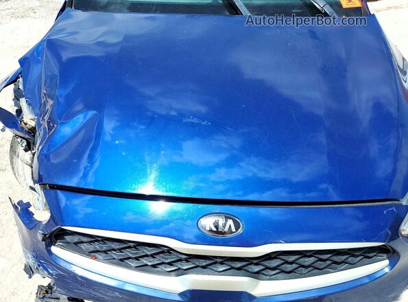 3KPF24AD3KE084211 2019 KIA FORTE Blue Вид задньої частини салону