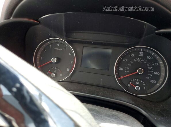 3KPF24AD3KE084211 2019 KIA FORTE Blue Вид щитка приладів